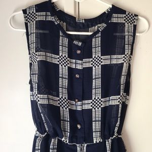 Vintage Dresses - Cute navy blue vintage sundress Vintage Dresses - Cute navy blue vintage sundress